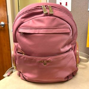 Michael Kors Prescott Backpack Rose Pink Nylon Large Size